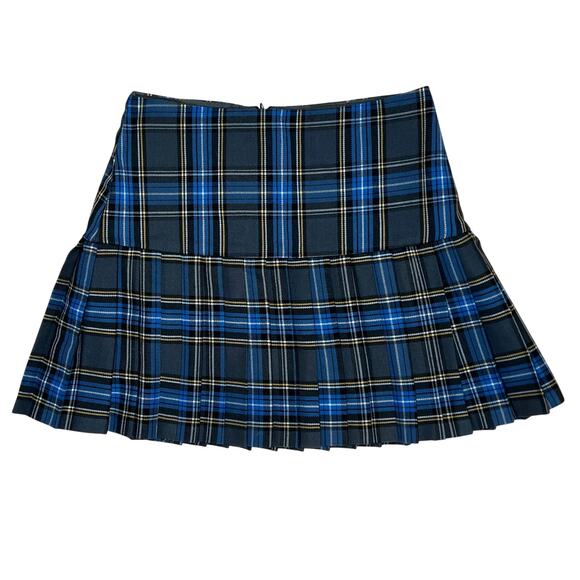 No Appt Necessary Dresses & Skirts - Vintage Y2K No Appt Necessary Womens Plaid Pleated Mini Skirt XS
